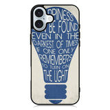 happyness quote harry potter iPhone 16 Case QC5056
