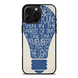 happyness quote harry potter iPhone 16 Pro Case OV5056