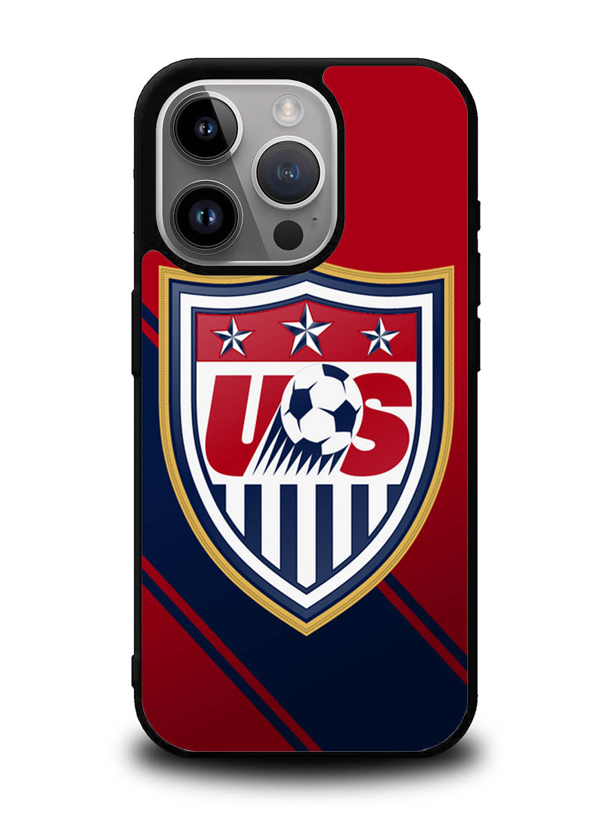 US Soccer iPhone 14 Pro Case QC0871