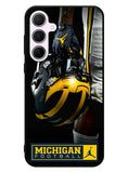 michigan wolverines 1st Samsung Galaxy A35 5G Case