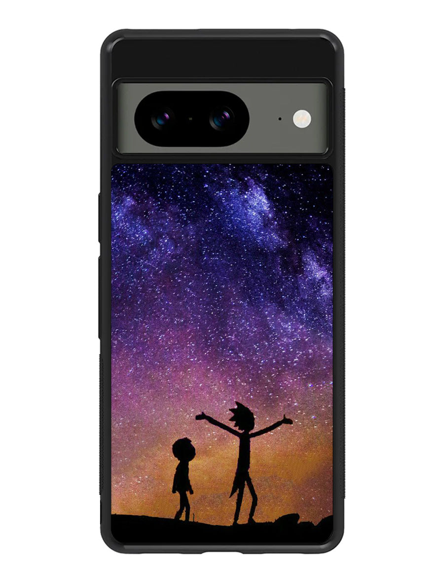 Rick and Morty Space Nebula Google Pixel 8 Case QC0966
