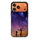 Rick and Morty Space Nebula iPhone 17 Pro Max Case QC0966