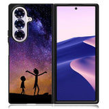 Rick and Morty Space Nebula Samsung Galaxy Z Fold 7 Case OV0966