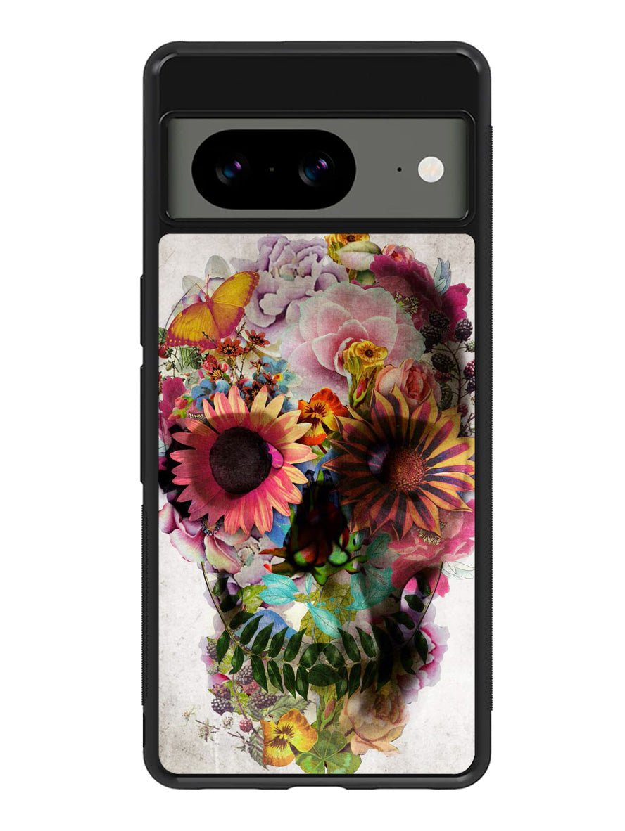 Floral Skeleton Google Pixel 8 Case QC4869