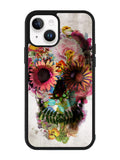 Floral Skeleton iPhone 15 Plus Case OV4869