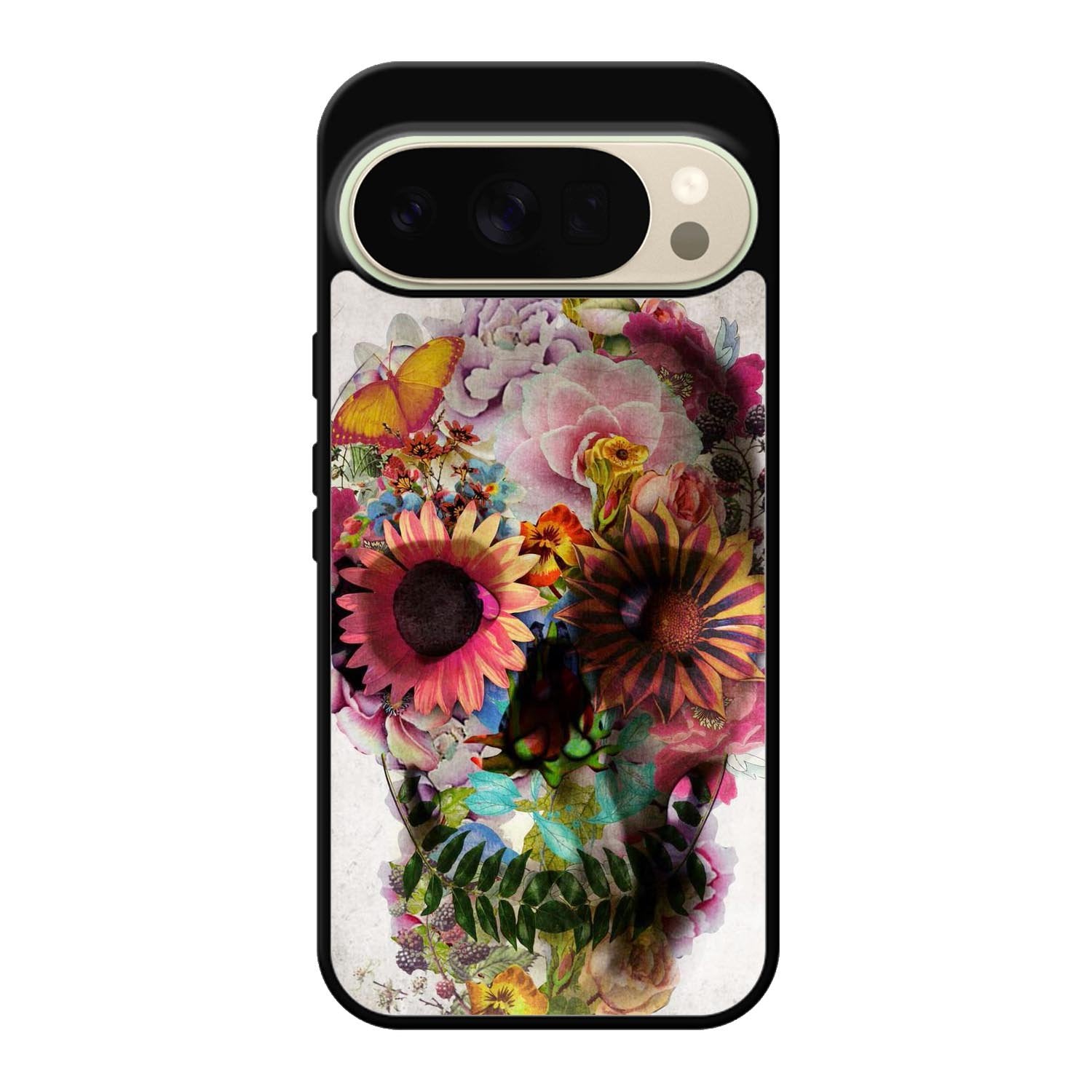 Floral Skeleton Google Pixel 10 Pro XL Case QC4869