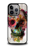 Floral Skeleton iPhone 16 Pro Case OV4869