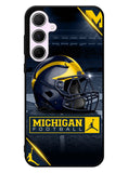 michigan wolverines helmet Samsung Galaxy A55 5G Case