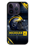 michigan wolverines helmet iPhone 14 Pro Case