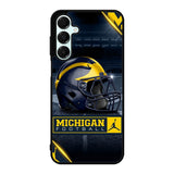 michigan wolverines helmet Samsung Galaxy A16 Case OV6156