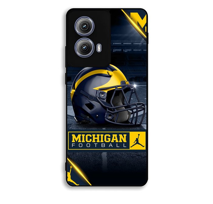 michigan wolverines helmet Motorola Moto Edge 2024 Case OV4279