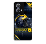michigan wolverines helmet Motorola Moto Edge 2024 Case OV8275