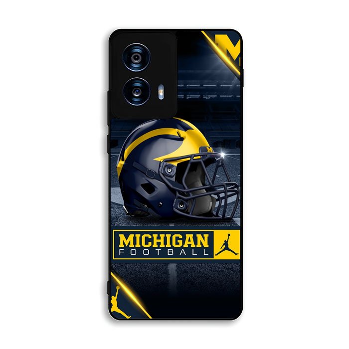 michigan wolverines helmet Motorola Moto G Power 5G 2024 Case OV6156