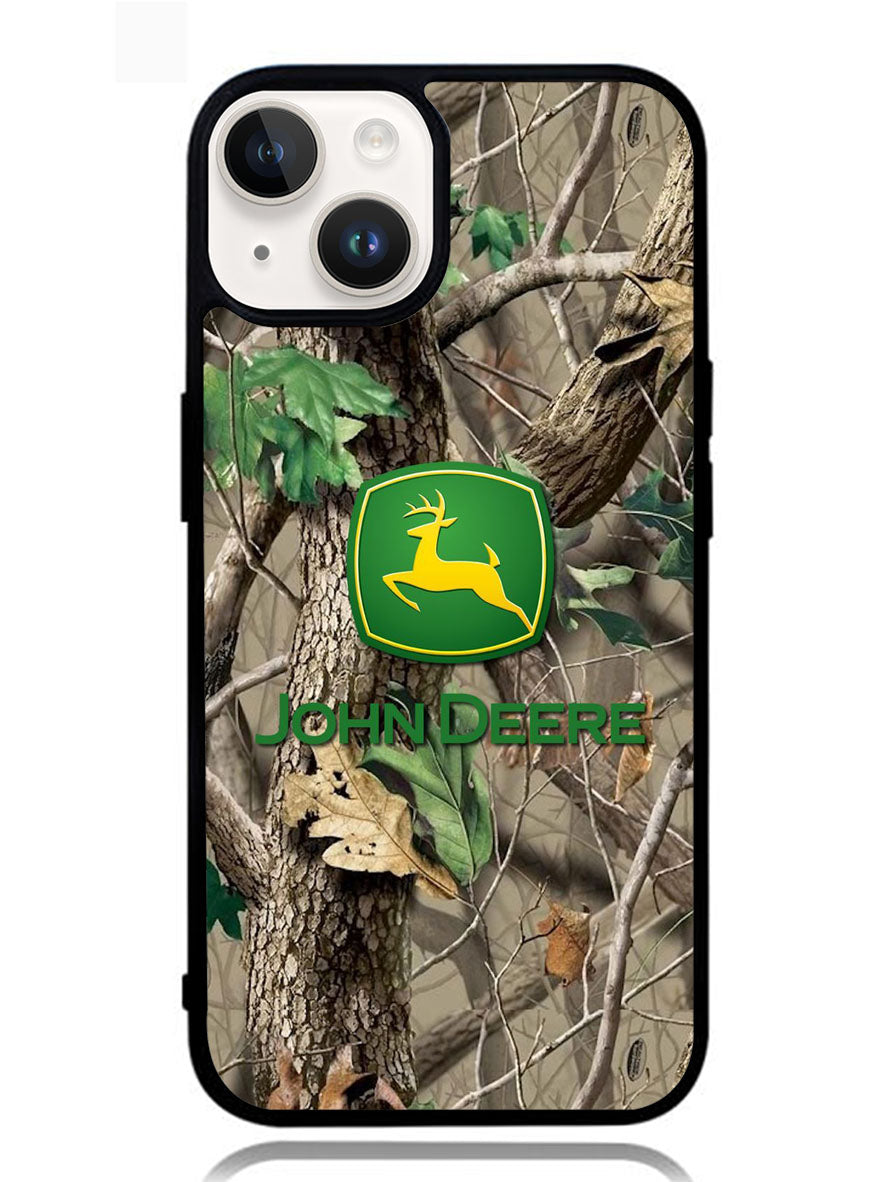 John Deere Camo Logo iPhone 14 Plus Case