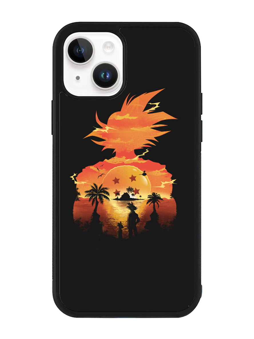 Dragon Ball Sunset iPhone 15 Case OV4753