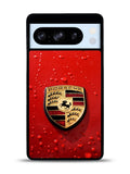 Porsche Logo Red Google Pixel 8 Pro Case QC1035