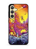 Rick And Morty World Full Colour Samsung Galaxy S24 Plus 5G , Samsung Galaxy S24+ 5G Case OV1044