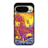 Rick And Morty World Full Colour Google Pixel 10 Pro Case QC1044