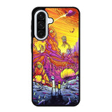 Rick And Morty World Full Colour Samsung Galaxy A56 5G Case OV1044