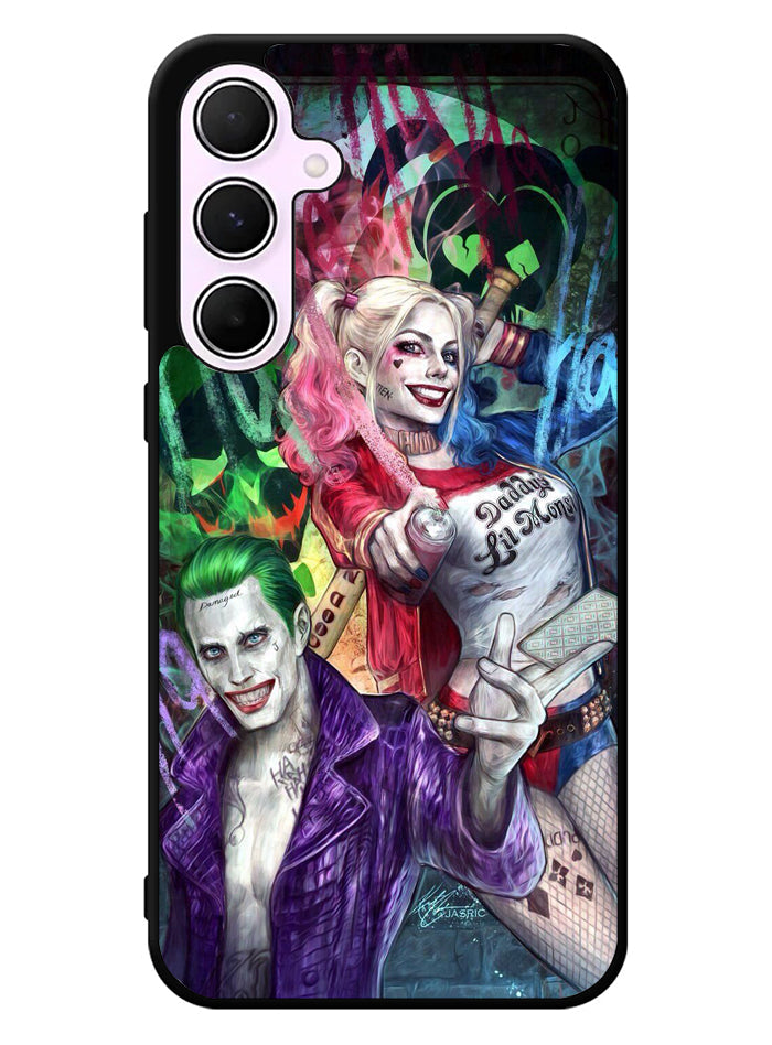 Harley Quinn And The Joker Samsung Galaxy A35 5G Case