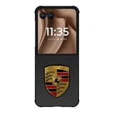Porsche Badge Logo Motorola Moto RAZR Plus 2025 Case OV1075