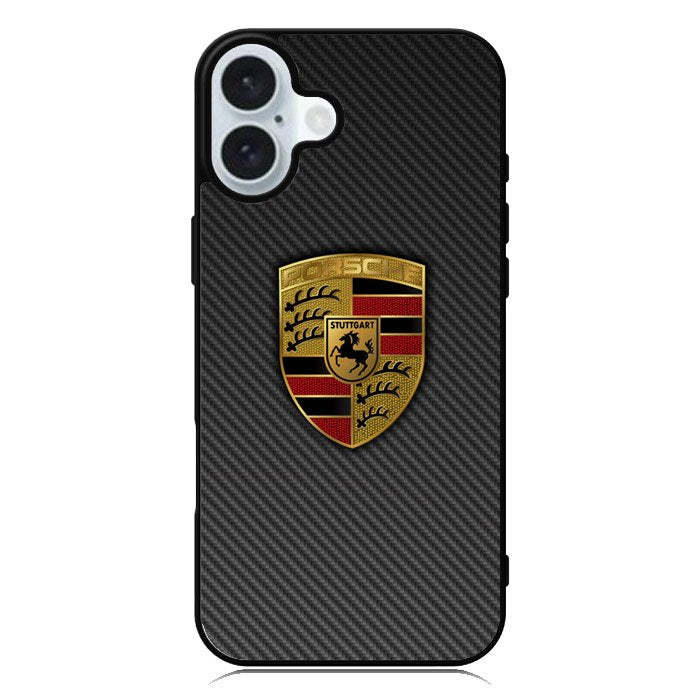 Porsche Badge Logo iPhone 16 Case QC1075