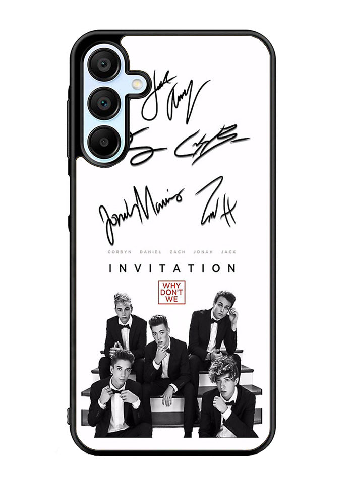 why dont we signatures Samsung Galaxy A15 5G Case OV1078