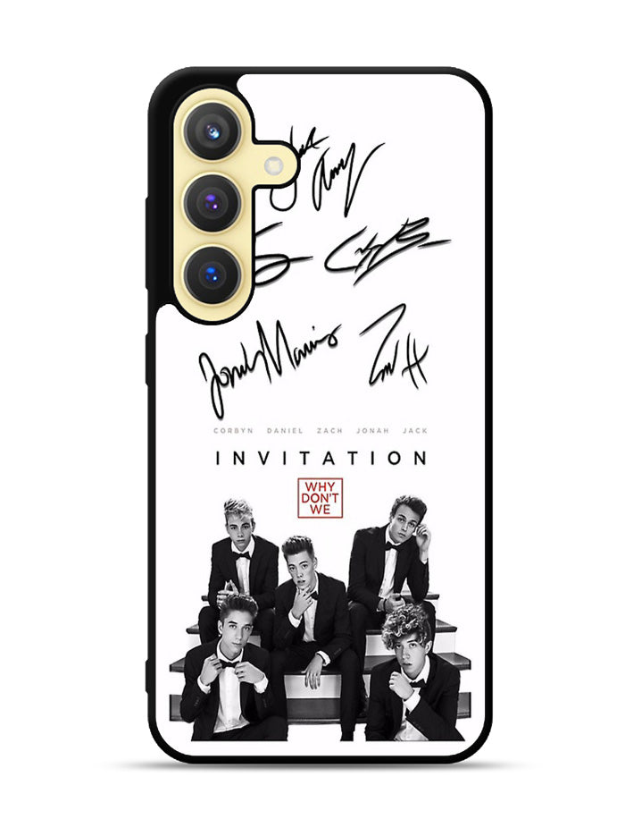why dont we signatures Samsung Galaxy S23 5G Case QC1078