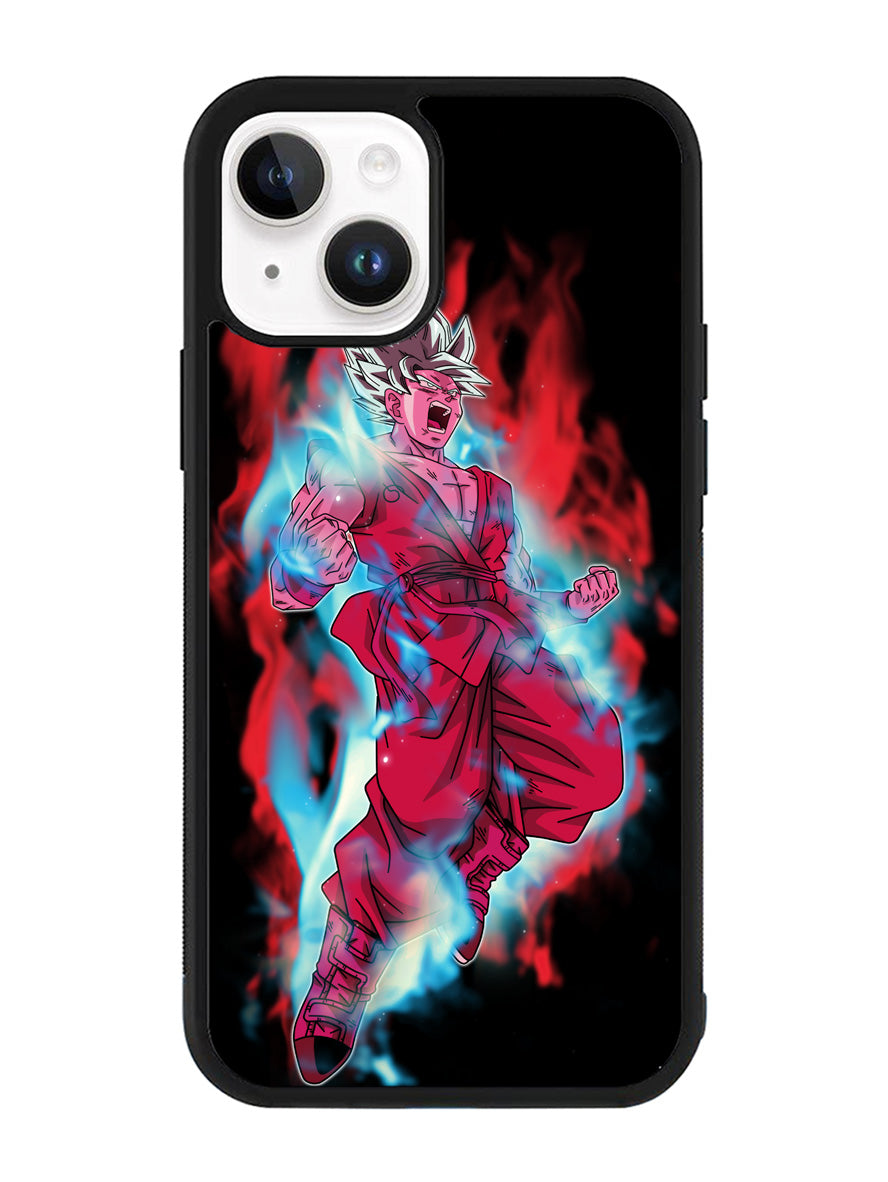goku super saiyan blue kaioken x10 iPhone 15 Case OV1101