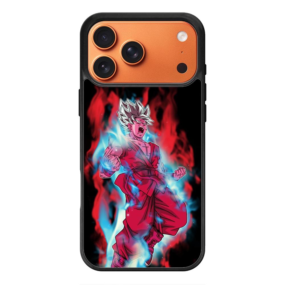 goku super saiyan blue kaioken x10 iPhone 17 Pro Max Case QC1101
