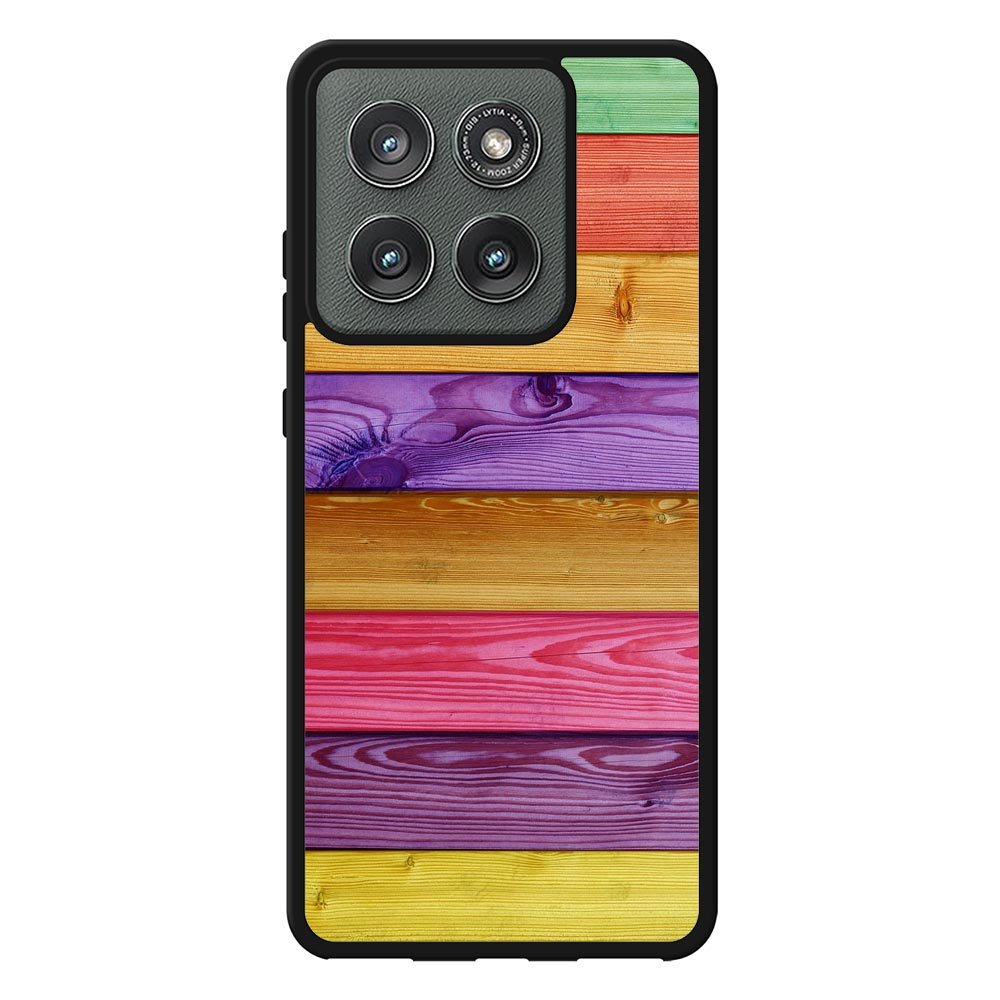 colorful wood FLX0502 Motorola Moto Edge 2025 Case