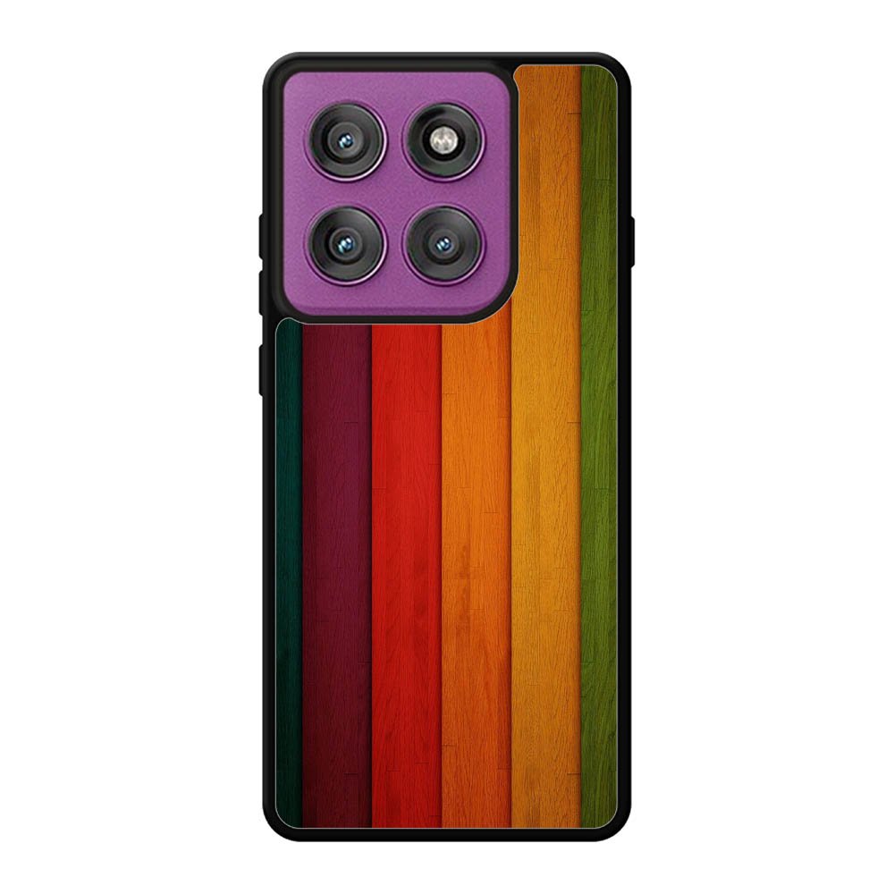 Retro Wood FLX0517 Motorola Moto Edge 60 Pro Case