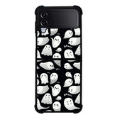 Cute Ghost FLX0524 Samsung Galaxy Z Flip 5 , Z Flip 4 , Z Flip 3 , Z Fold 5 , Z Fold 4 , Z Fold 3 5G Case