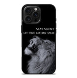 Let your actions speak FLX0540 iPhone 16 Pro Max Case