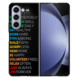 Daily motivation FLX0547 Samsung Galaxy Z Flip 5 , Z Flip 4 , Z Flip 3 , Z Fold 5 , Z Fold 4 , Z Fold 3 5G Case