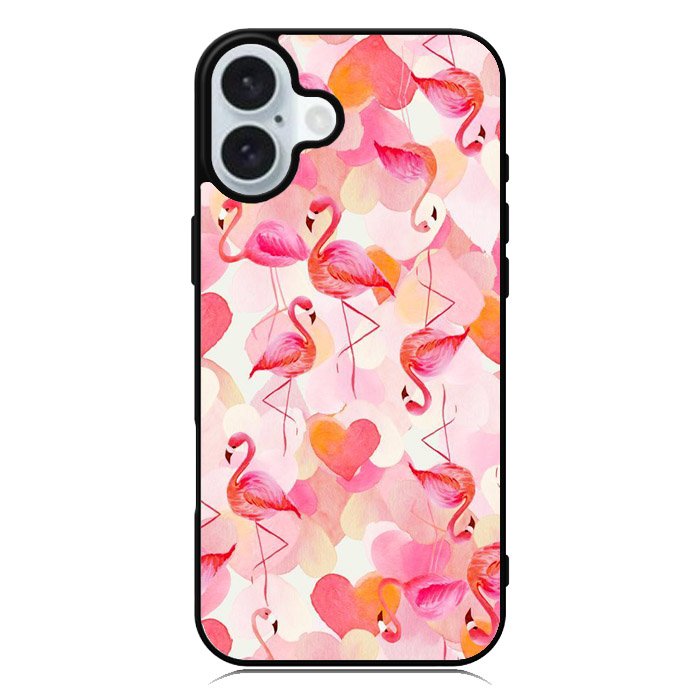 Flamingo Pink iPhone 16 Plus Case