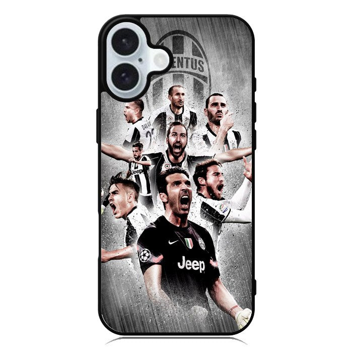 Juventus Team iPhone 16 Case QC1112