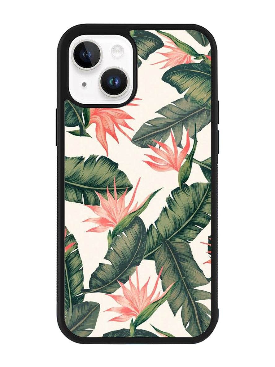 Tropical Flower iPhone 15 Plus Case OV1150
