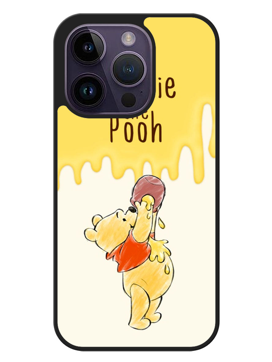 Winnie The Pooh Funny Google iPhone 14 Pro Case OV1151