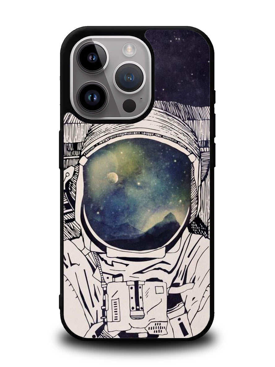 Astronaut Art iPhone 16 Pro Case OV1154