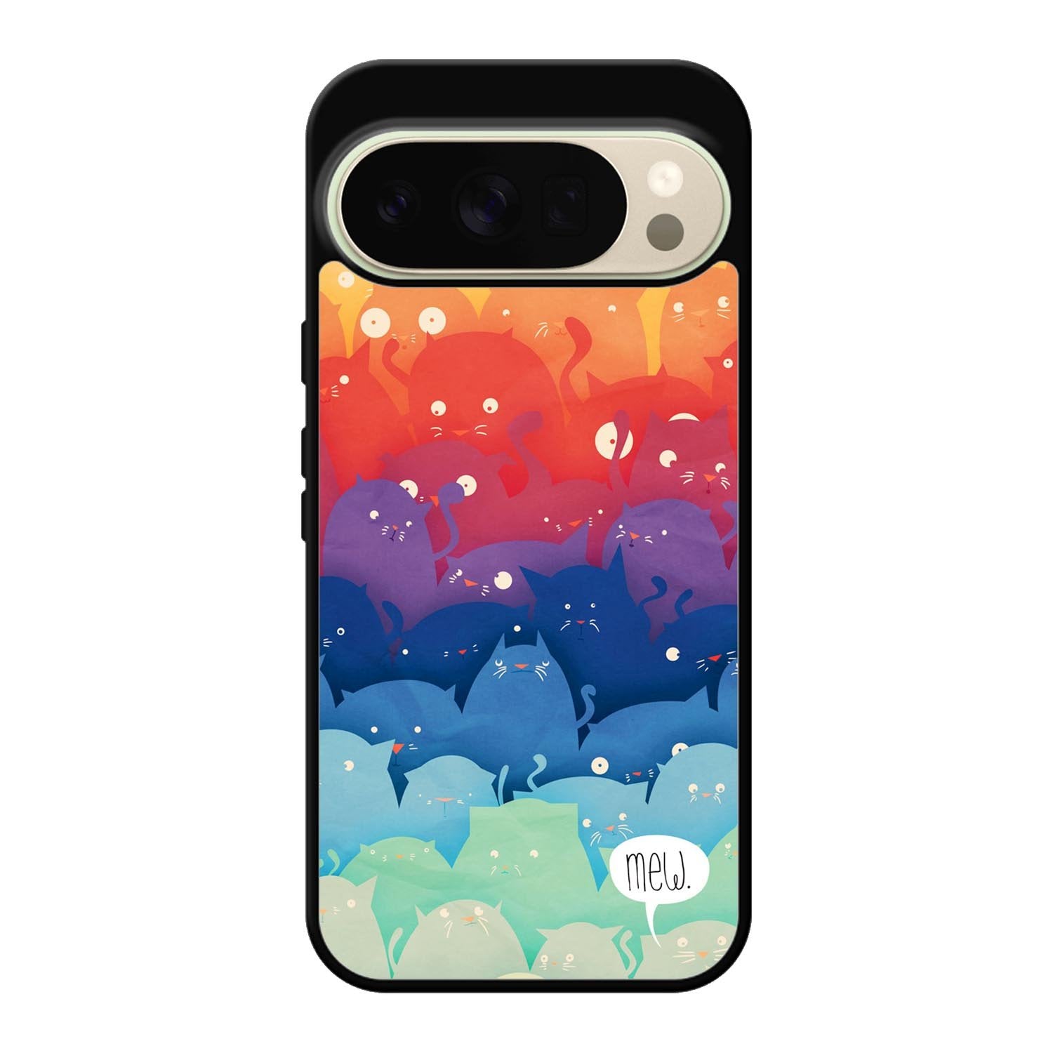 Cats Mew Google Pixel 10 Pro Case QC1175