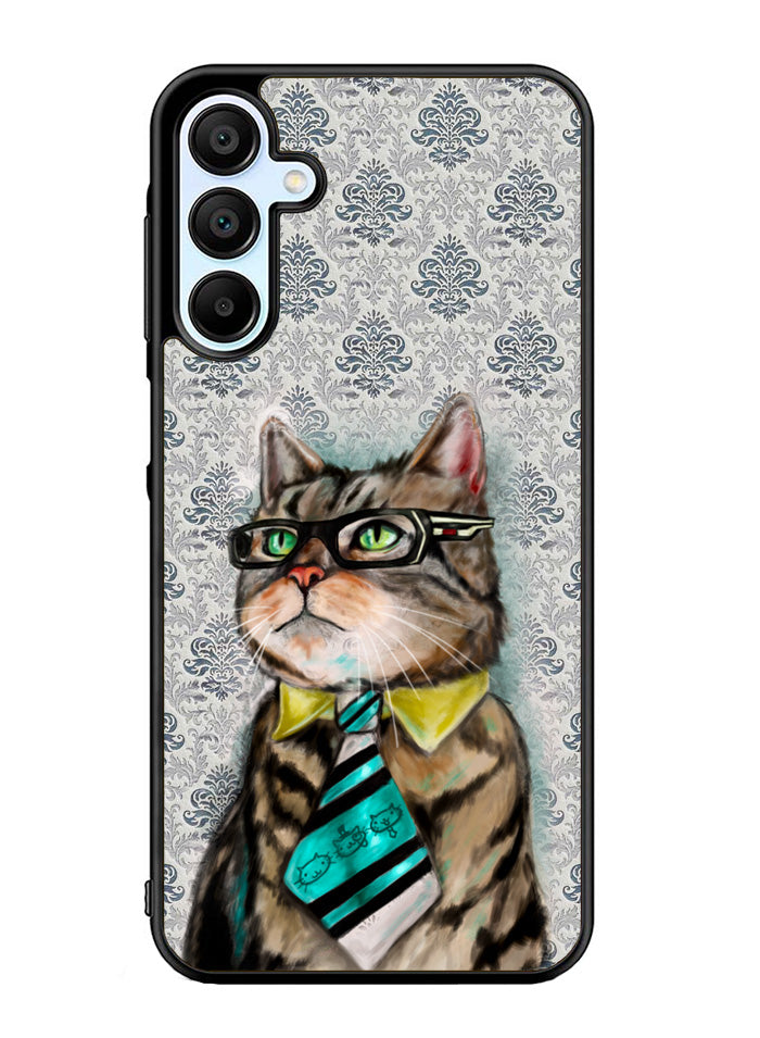 business cat Samsung Galaxy A15 5G Case OV1192