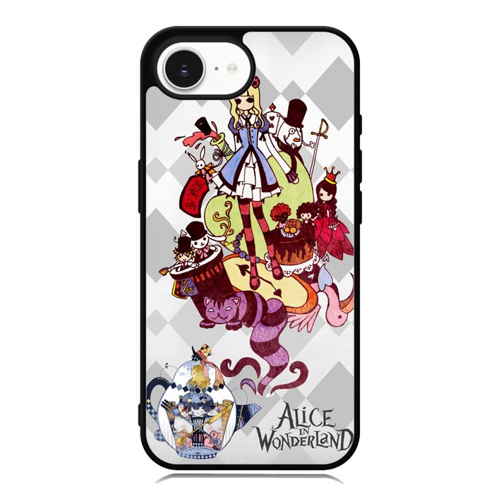 alice in wonderland all character iPhone 16e Case OV1200