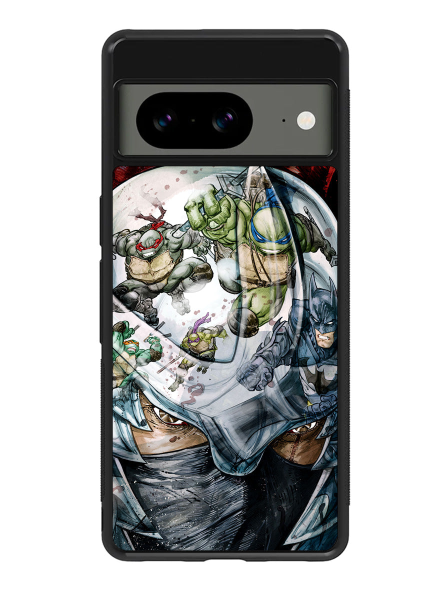 Batman Teenage Mutant Ninja Turtles Google Pixel 8A Case QC1211