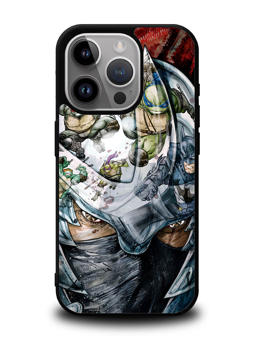 Batman Teenage Mutant Ninja Turtles iPhone 14 Pro Case QC1211