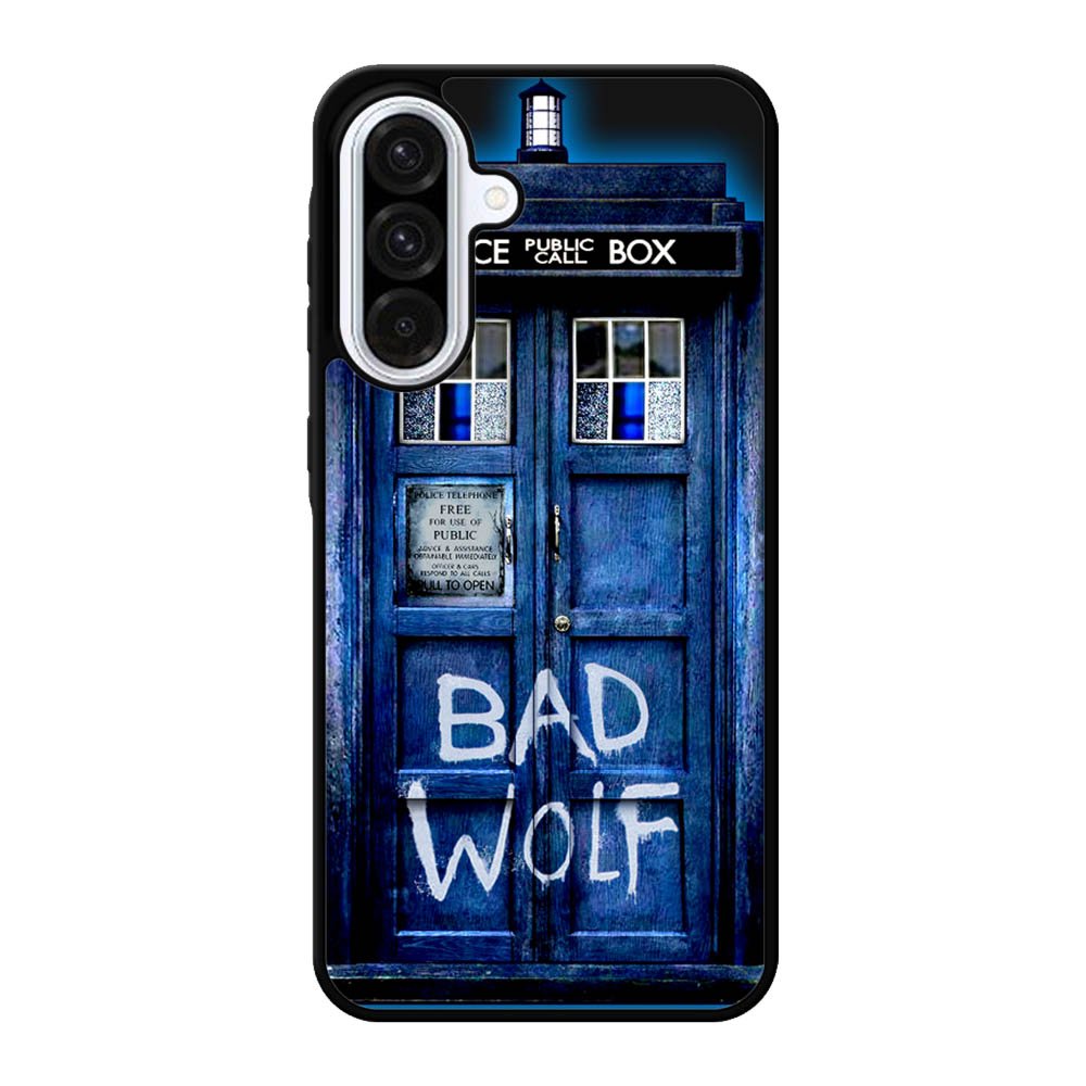 Doctor Who TARDIS Bad Wolf Blue Samsung Galaxy A56 Case OV4674