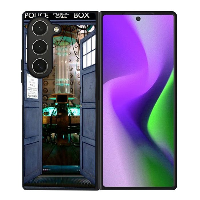 Doctor Who TARDIS Door Open Samsung Galaxy Z Fold 6 Case