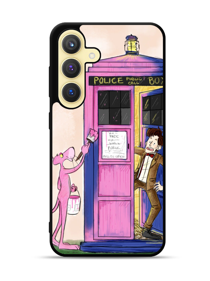 Doctor Who Tardis Funny Samsung Galaxy S24 5G Case OV1214