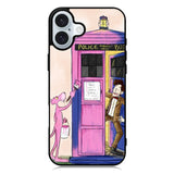 Doctor Who Tardis Funny iPhone 16 Plus Case QC1214