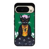 Frida Catlo Floral Black Cat Google Pixel 10 Pro Case OV1215